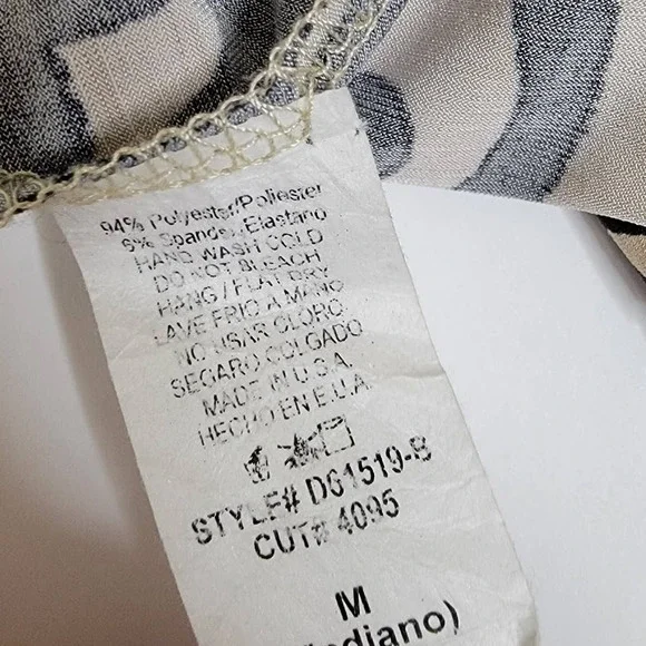 Boho, Hippie, Peasant Crochet Dress Black Medium. - Picture 4 of 12